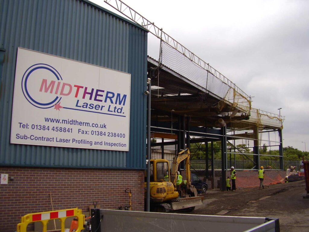 outside of new factory