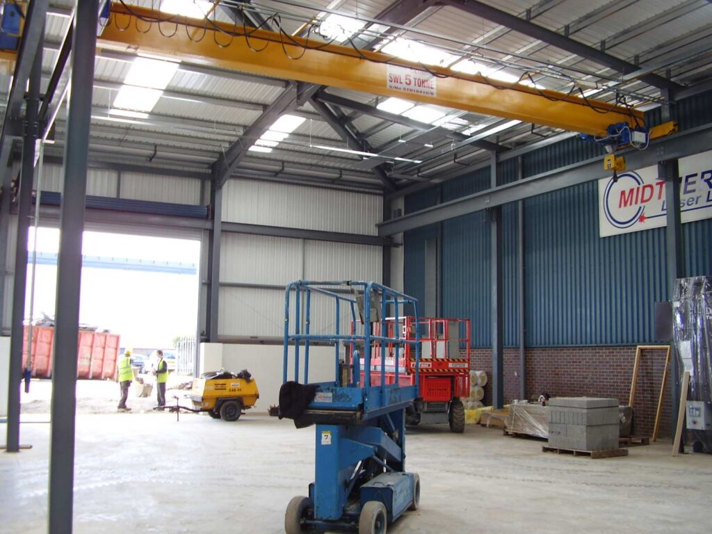 inside of new factory