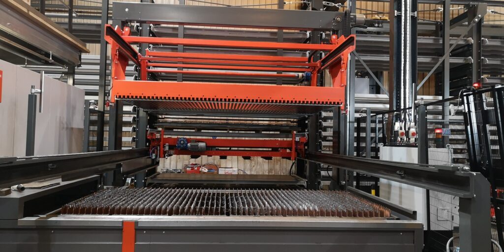 10KW sheet and part automation for the tower system helping to Reduce our energy usage