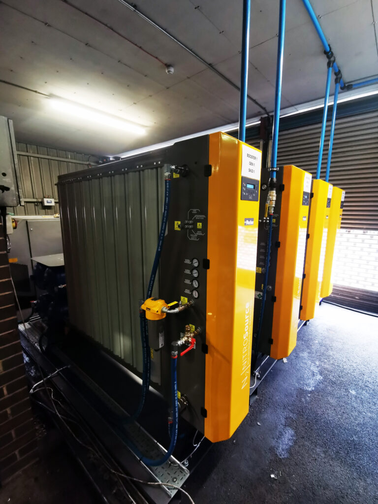 The new nitrogen generator with boosters