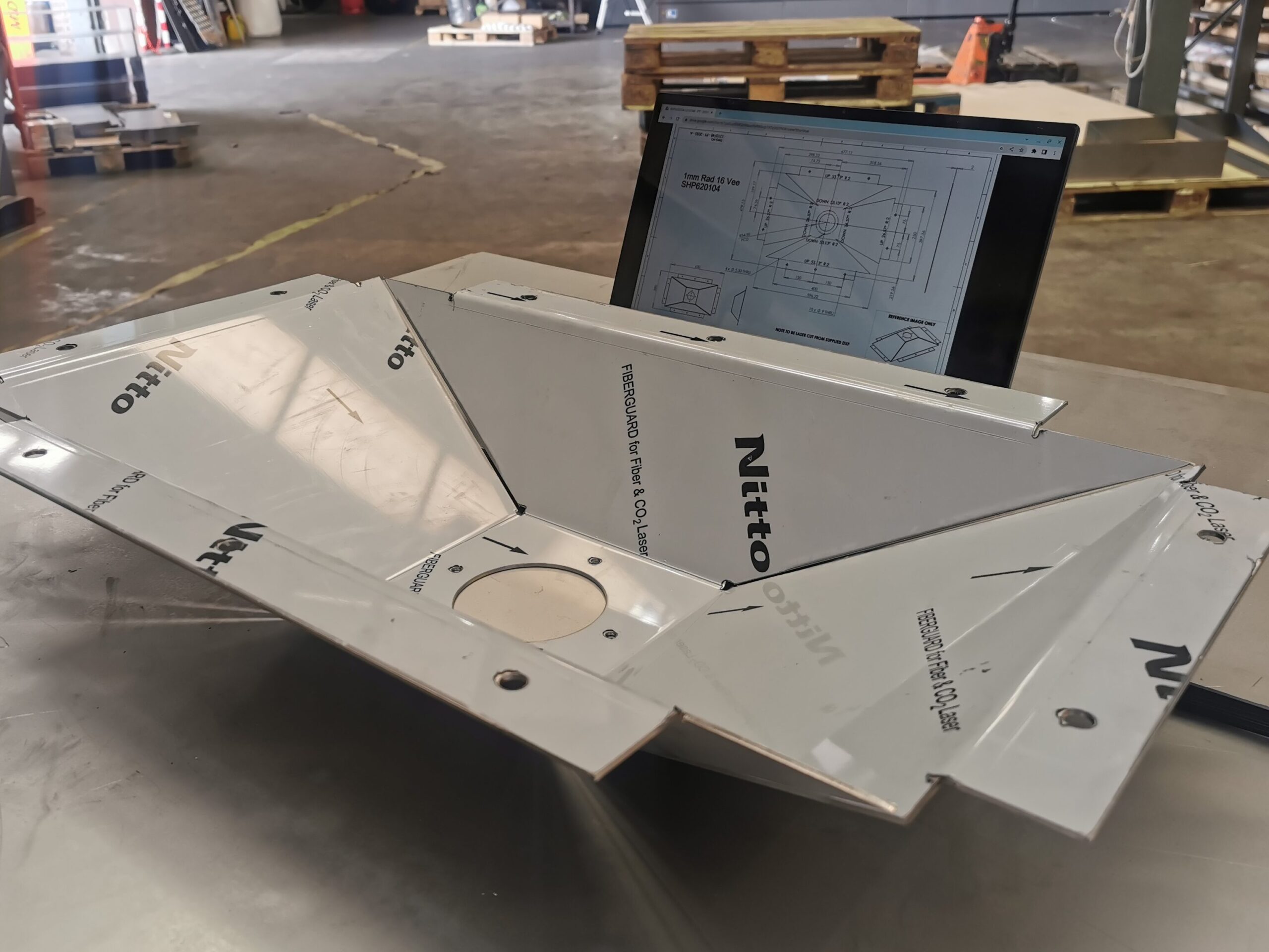 the end result of the cad to cam software