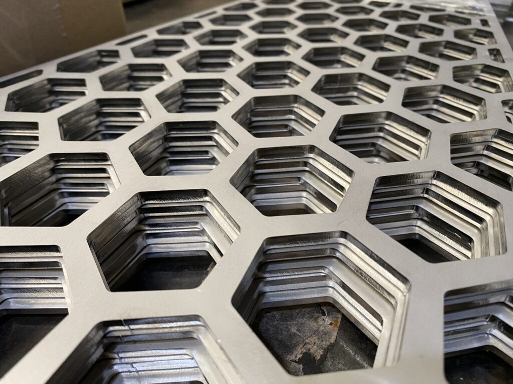 3mm 304 2b Hexagon shape