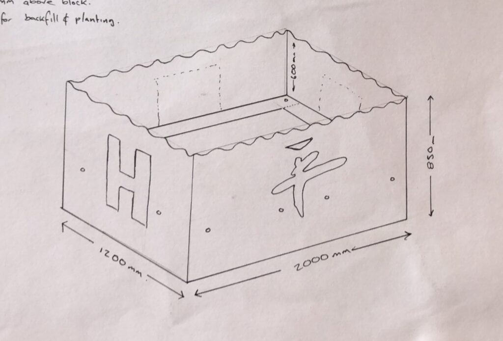 Another example of a sketch sent in for an formed artistic job