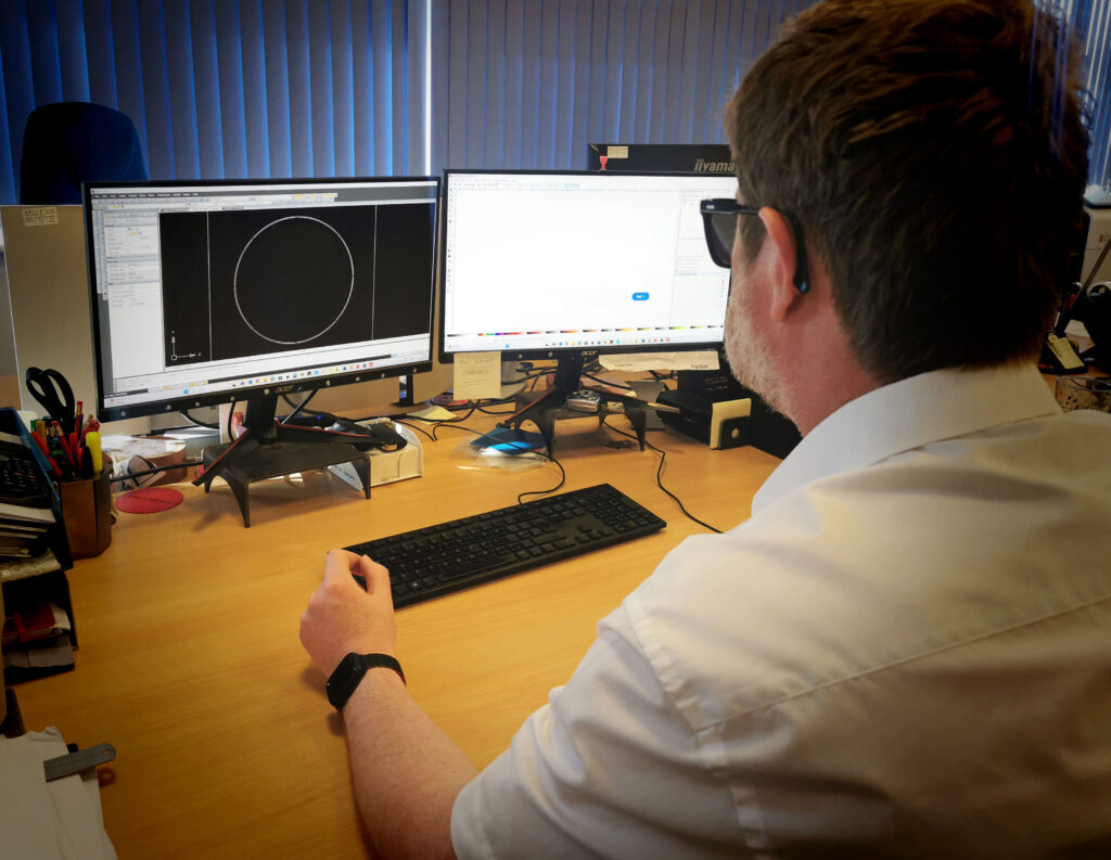 Quoting in action, using our software to obtain a fast and accurate quote