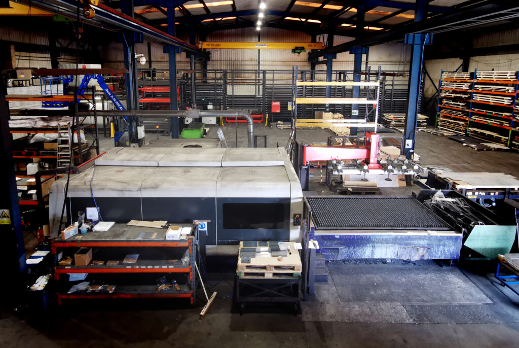 The factory 1 with 2x fiber laser machines now
