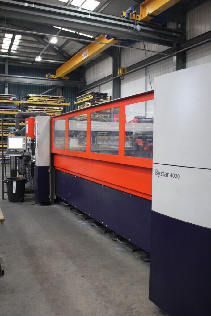 One of our Bystar 4020 CO2 lasers when the new factory was built in 2012.