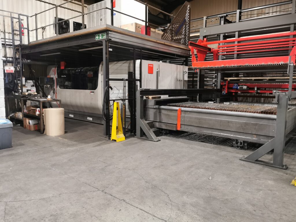 10kw fiber laser with automation